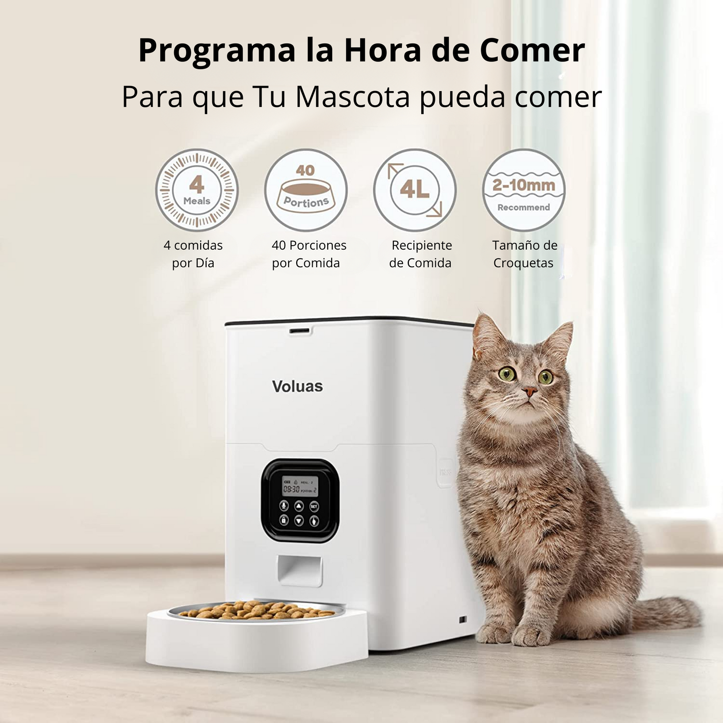 Comederos Automáticos para Gatos y Perros